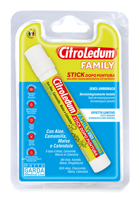 CITROLEDUM FAMILY STICK SENZA AMMONIACA 10 ML - Farmasanitas 