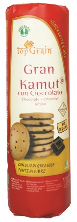 TOP GRAIN GRANKAMUT AL CIOCCIOLATO 290 G SENZA UOVA - Farmasanitas 