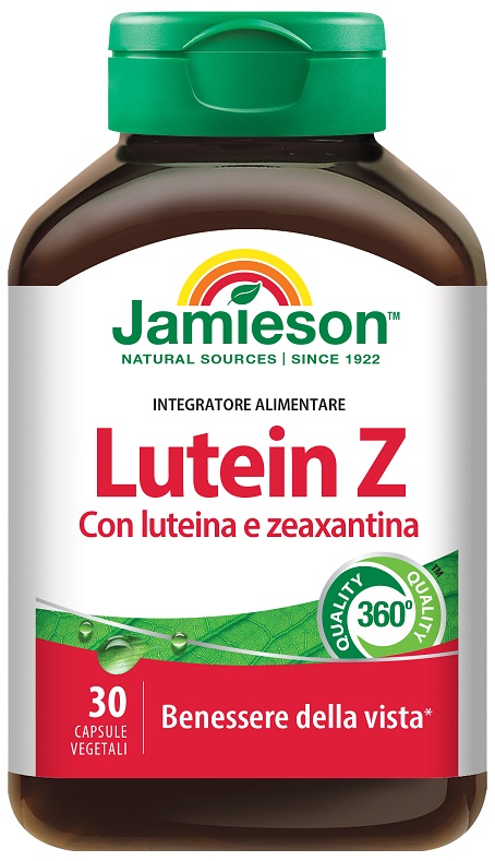 JAMIESON LUTEIN Z 30 CAPSULE - Farmasanitas 