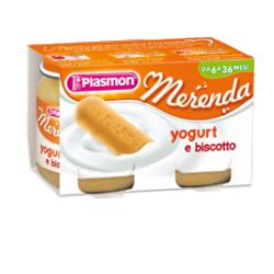 PLASMON OMOGENEIZZATO YOGURT BISCOTTO 120 G X 2 PEZZI - Farmasanitas 