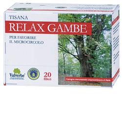 TISANA RELAX GAMBE 20 G - Farmasanitas 