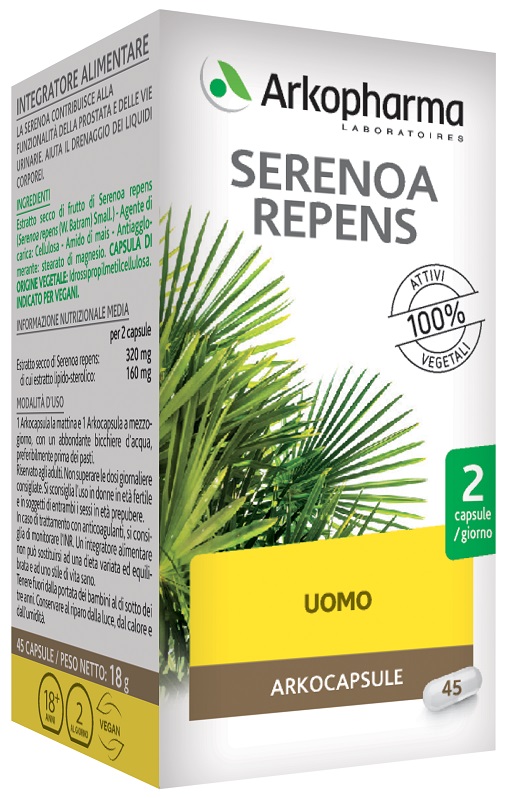 SERENOA REPENS 45 CAPSULE - Farmasanitas 