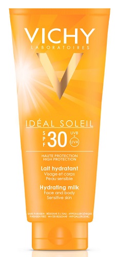 IDEAL SOLEIL LATTE SPF30 300 ML - Farmasanitas 