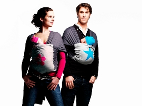 FASCIA PORTA BEBE' STRETCH WRAP DELUXE ANTHRACITE - Farmasanitas 