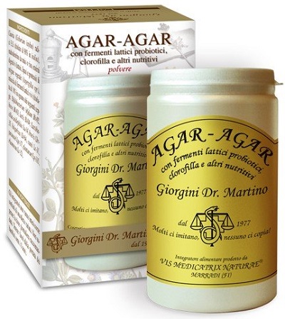 AGAR AGAR CON FERMENTI LATTICI CLOROFILLA 150 G - Farmasanitas 