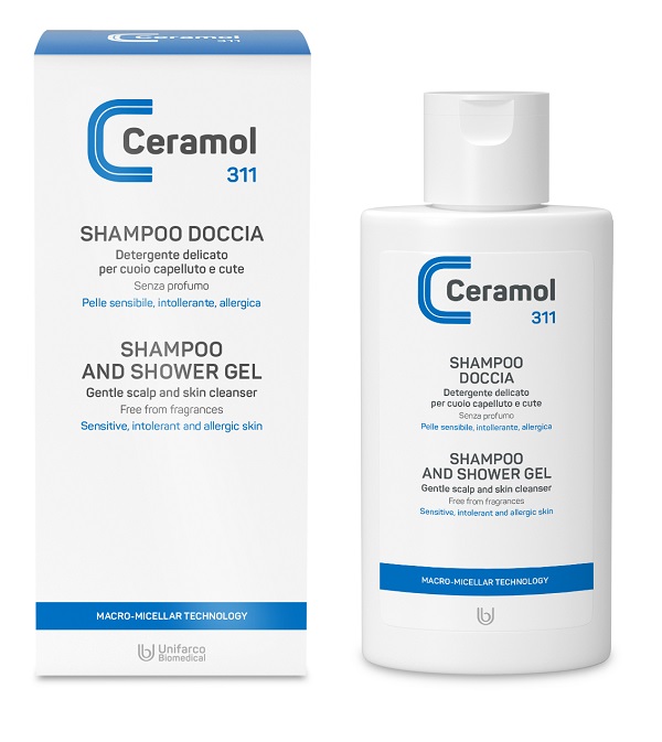 CERAMOL SHAMPOO DOCCIA 200 ML - Farmasanitas 