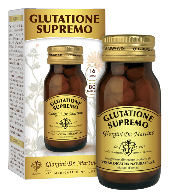 GLUTATIONE SUPREMO 80 PASTIGLIE - Farmasanitas 