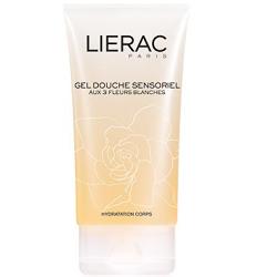 LIERAC GEL DOUCHE SENSORIELLE COLLECTION BLANCHE - Farmasanitas 