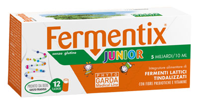 FERMENTIX JUNIOR 12 FLACONCINI 5 MILIARDI - Farmasanitas 