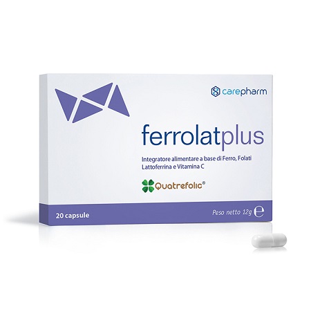 FERROLAT PLUS 20 CAPSULE - Farmasanitas 
