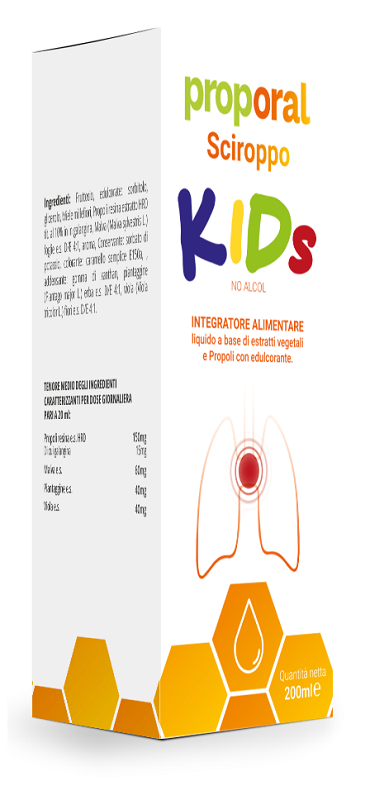 PROPORAL KIDS SENZA ALCOL 200 ML - Farmasanitas 