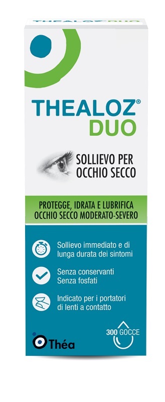 THEALOZ DUO SOLUZIONE OCULARE FLACONE 10 ML - Farmasanitas 