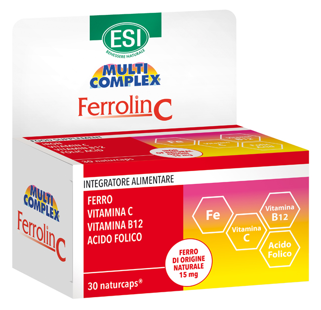 ESI FERROLIN C 30 CAPSULE - Farmasanitas 