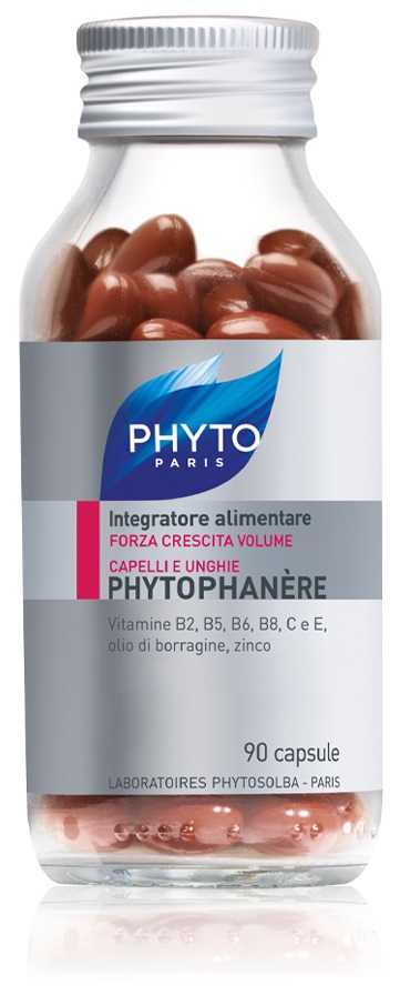 PHYTO PARIS PHYTOPHANERE INTEGRATORE ALIMENTARE CAPELLI/UNGHIE 90 CAPSULE NUOVA FORMULA ALLO ZINCO - Farmasanitas 