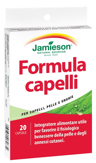 JAMIESON FORMULA CAPELLI 20 PERLE - Farmasanitas 