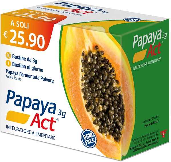 PAPAYA ACT 3G 30 BUSTINE - Farmasanitas 