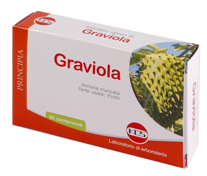 GRAVIOLA ESTRATTO SECCO 60 COMPRESSE - Farmasanitas 