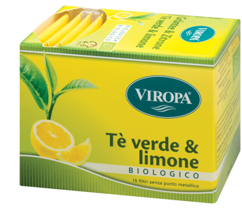 VIROPA TE' VERDE LIMONE BIO 15 FILTRI - Farmasanitas 