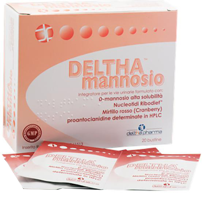 DELTHA MANNOSIO 20 BUSTINE 60 G - Farmasanitas 