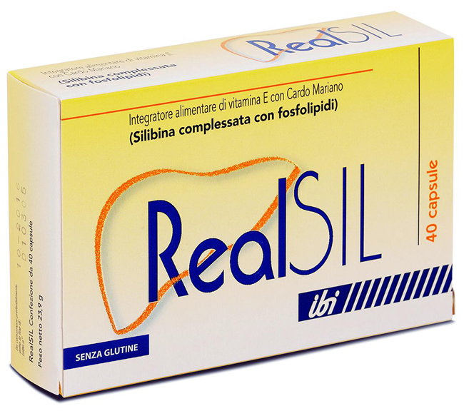 REALSIL 40 CAPSULE 23,9 G - Farmasanitas 