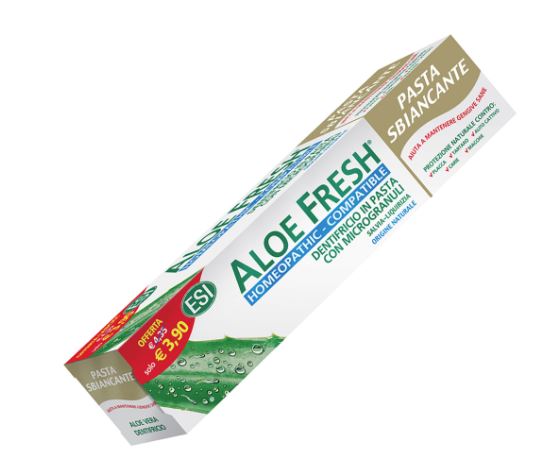 ESI ALOE FRESH PASTA SBIANCANTE 100 ML OFFERTA - Farmasanitas 