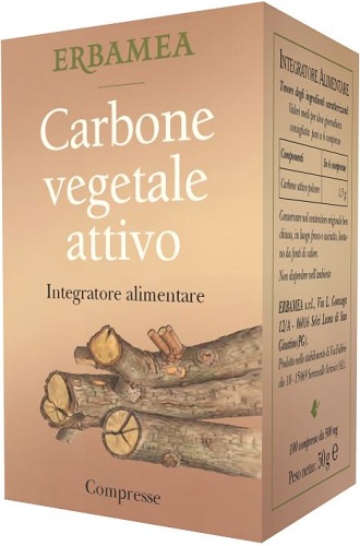 CARBONE VEGETALE ATTIVO 100 CAPSULE - Farmasanitas 