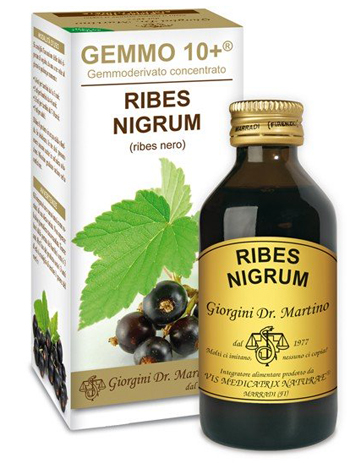 GEMMO 10+ RIBES NERO 100 ML LIQUIDO ANALCOLICO - Farmasanitas 