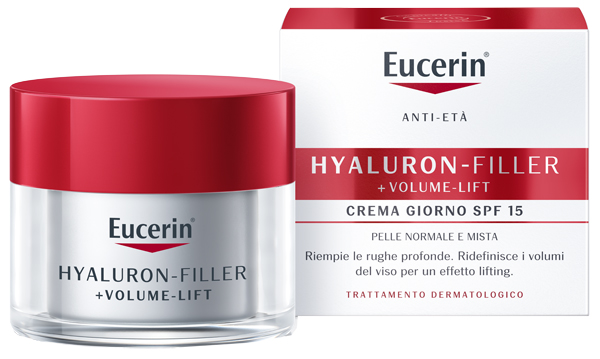 EUCERIN HYALURON FILLER VOLUME GIORNO PELLE NORMALE MISTA 50 ML - Farmasanitas 