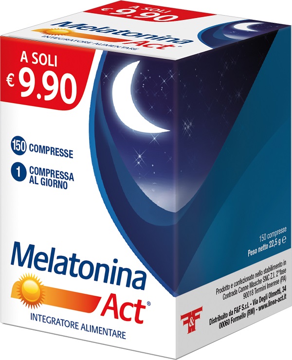 MELATONINA ACT 150 COMPRESSE - Farmasanitas 