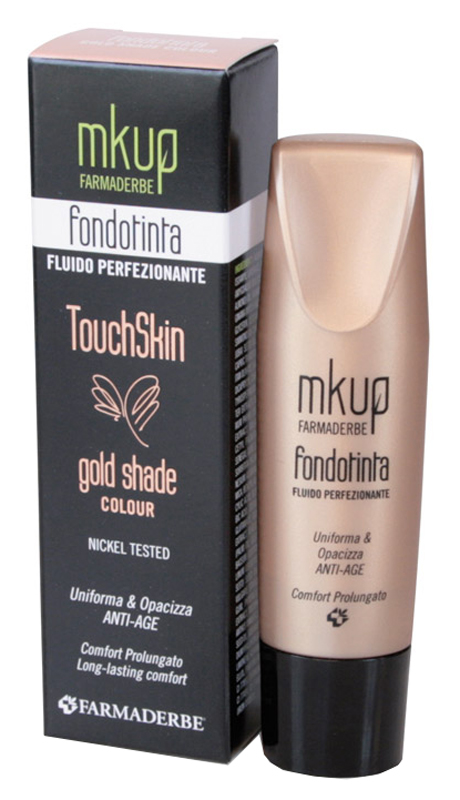 MKUP FONDOTINTA TOUCH SKIN GOLD SHADE 30 ML - Farmasanitas 