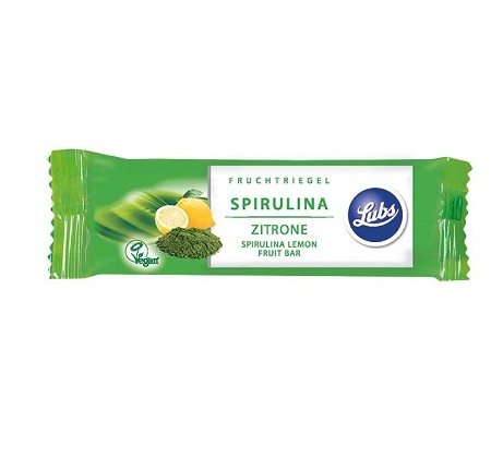 LUBS BARRETTA SPIRULINA LIMONE 40 G SENZA LIEVITO - Farmasanitas 