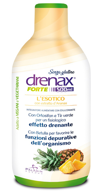 DRENAX FORTE L'ESOTICO CON ESTRATTO D'ANANAS 500 ML - Farmasanitas 