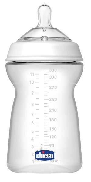 CHICCO BIBERON NATURAL FEEL 6 MESI+330 ML VELOCE - Farmasanitas 