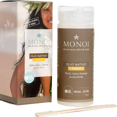 EOS MONOI OLIO NATIVO AMBRA 100 ML - Farmasanitas 