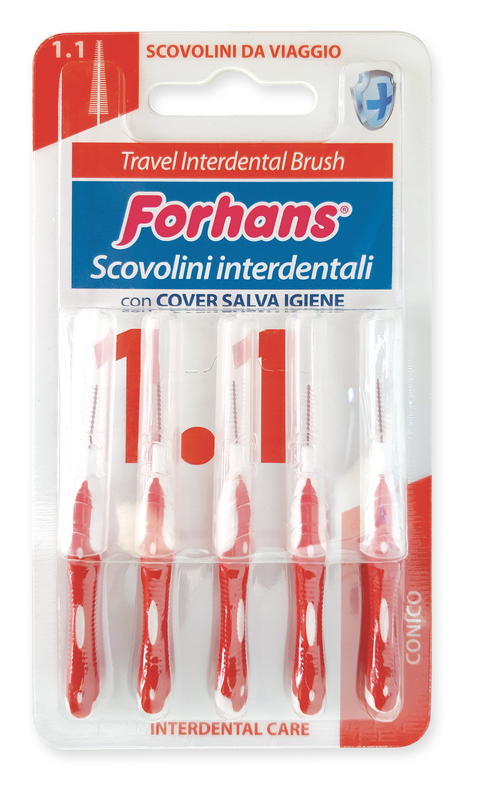 FORHANS TRAVEL INTERDENTAL BRUSH 1,1 - Farmasanitas 