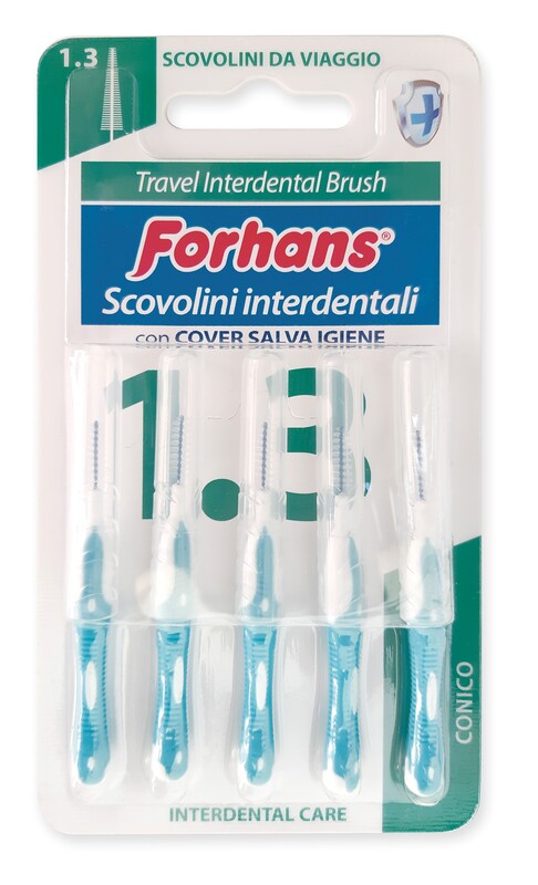 FORHANS TRAVEL INTERDENTAL BRUSH 1,3 - Farmasanitas 