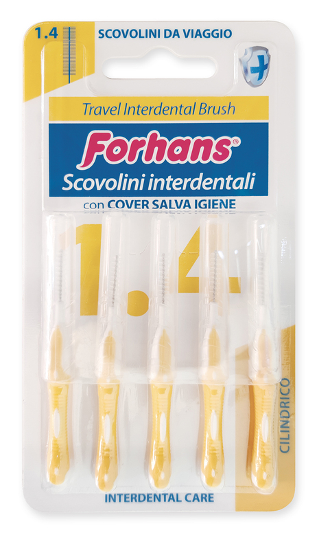 FORHANS TRAVEL INTERDENTAL BRUSH 1,4 - Farmasanitas 