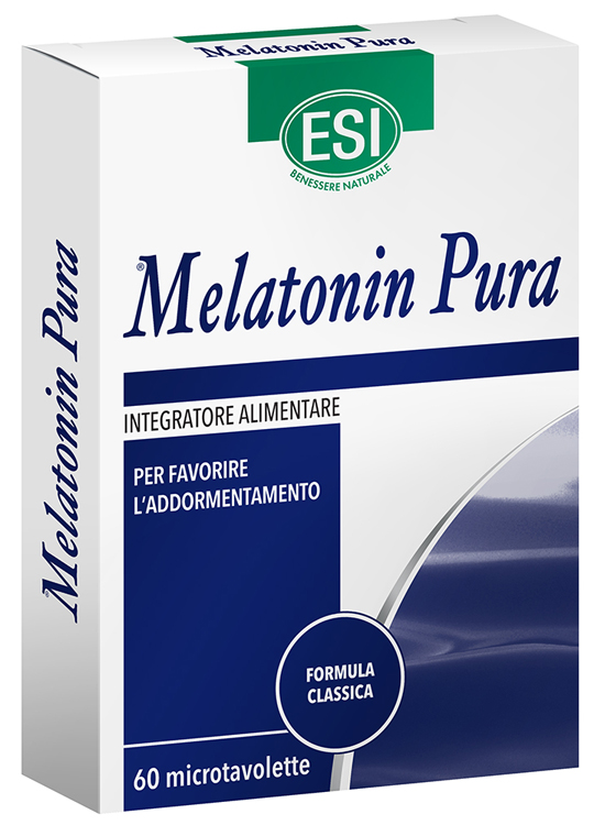 ESI MELATONIN PURA 60 MICROTAVOLETTE - Farmasanitas 