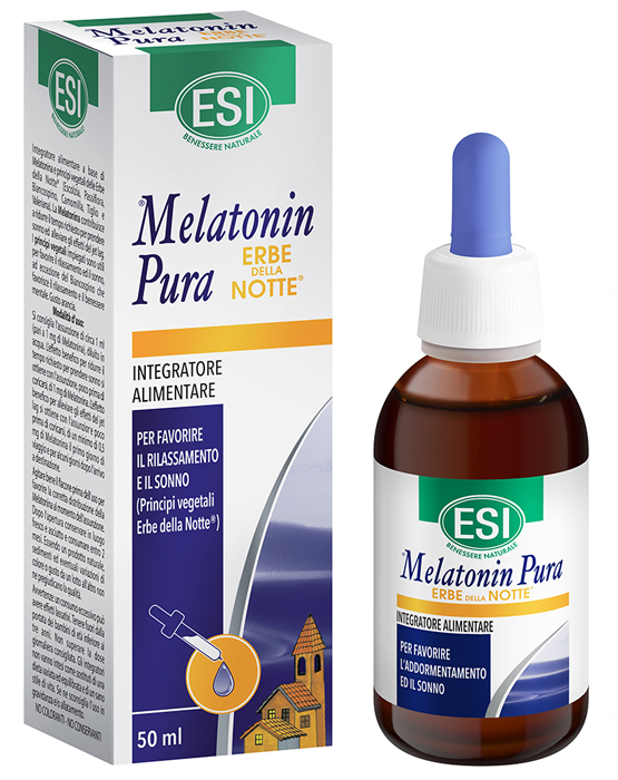 ESI MELATONIN PURA GOCCE ERBE NOTTE 50 ML - Farmasanitas 