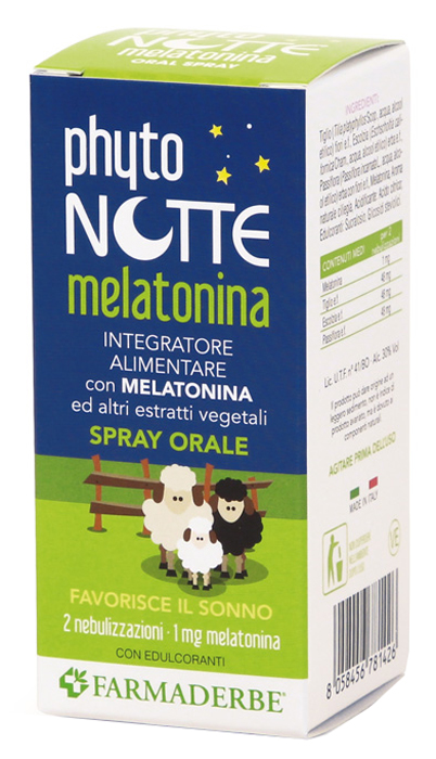 PHYTO NOTTE MELATONINA SPRAY ORALE 30 ML - Farmasanitas 