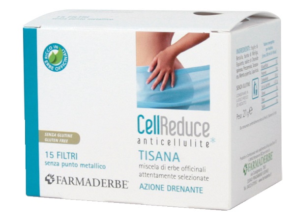 CELL REDUCE TISANA 15 FILTRI - Farmasanitas 