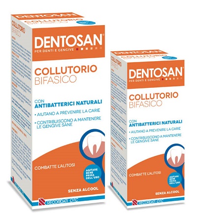 DENTOSAN COLLUTORIO BIFASICO 500 ML - Farmasanitas 