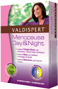 VALDISPERT MENOPAUSA DAY&NIGHT 30+30 COMPRESSE - Farmasanitas 