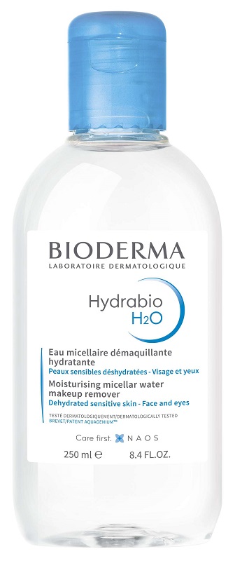HYDRABIO H2O SOLUZIONE MICELLARE STRUCCANTE IDRATANTE 250 ML - Farmasanitas 