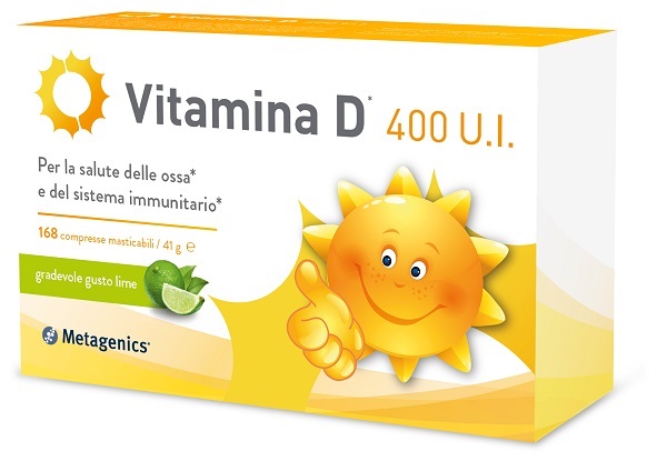 VITAMINA D 400 UI 168 COMPRESSE - Farmasanitas 