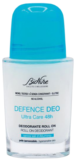 DEFENCE DEO ULTRA CARE ROLL-ON SENZA SALI D'ALLUMINIO 50 ML - Farmasanitas 