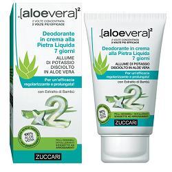 ALOEVERA2 DEODORANTE IN CREMA ALLA PIETRA LIQUIDA 7 GIORNI - Farmasanitas 