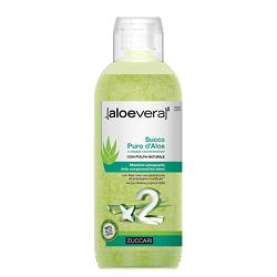 ALOEVERA2 SUCCO PURO D'ALOE A DOPPIA CONCENTRAZIONE - Farmasanitas 