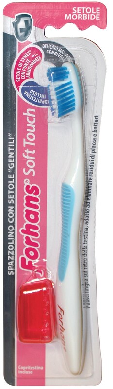 FORHANS SPAZZOLINO SOFT TOUCH 1 PEZZO - Farmasanitas 