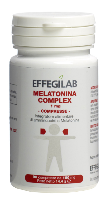 MELATONINA COMPLEX 1MG 90 COMPRESSE - Farmasanitas 
